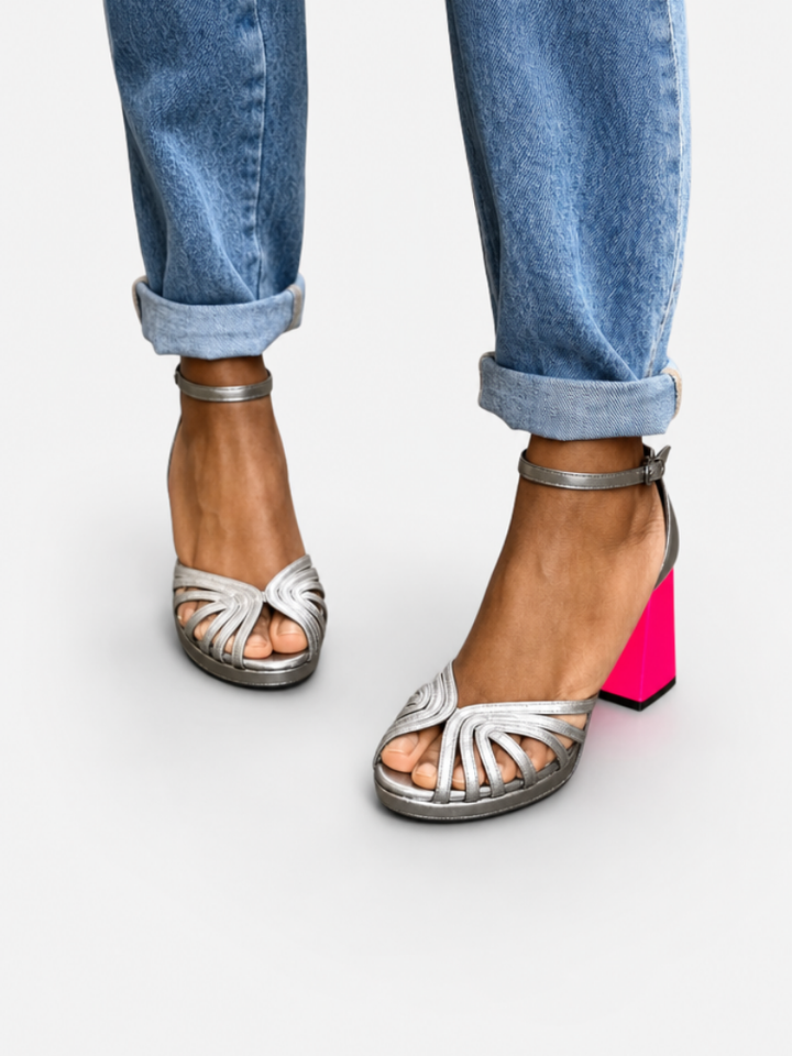 Noelyrah | Refined Heels Silver