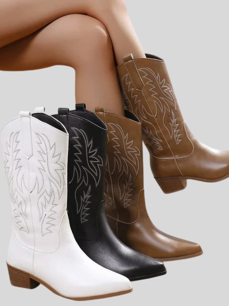 Claire™ - Orthopedic Western Boots