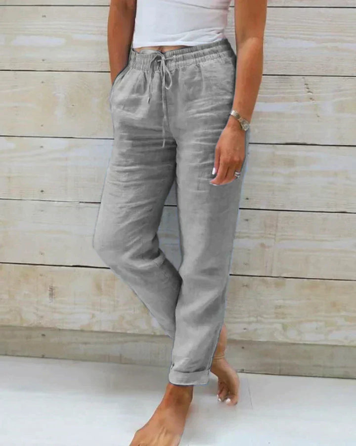 Elena - Stylish Linen Pants