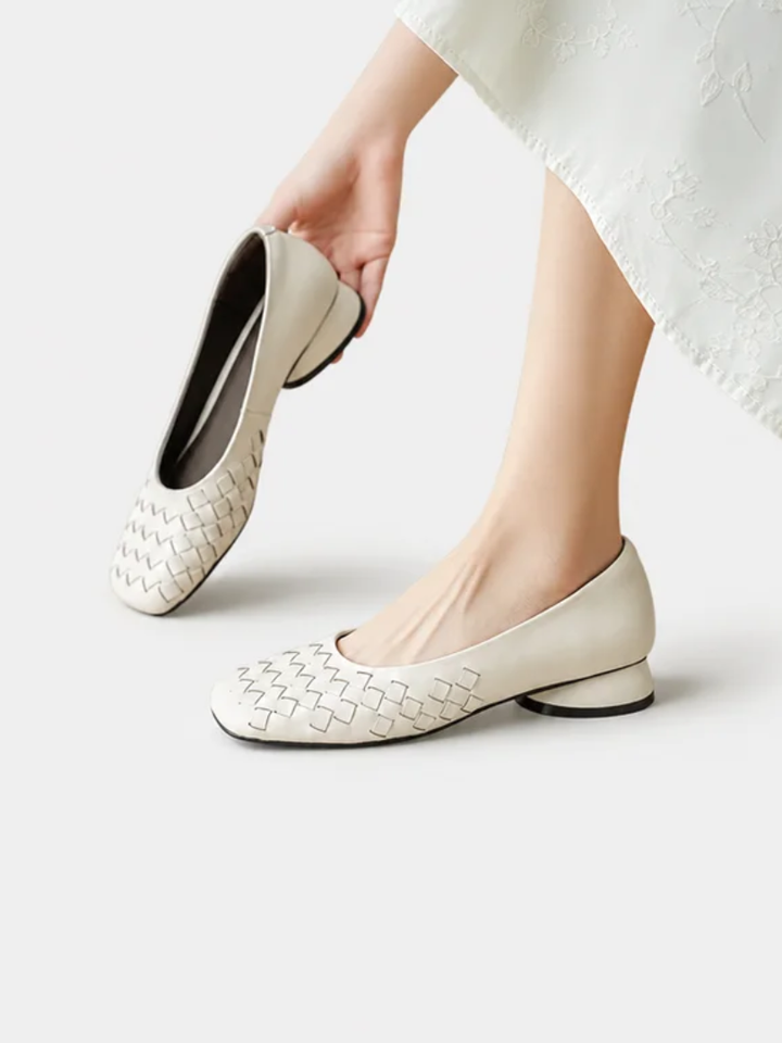 Marcelle Leather Flats
