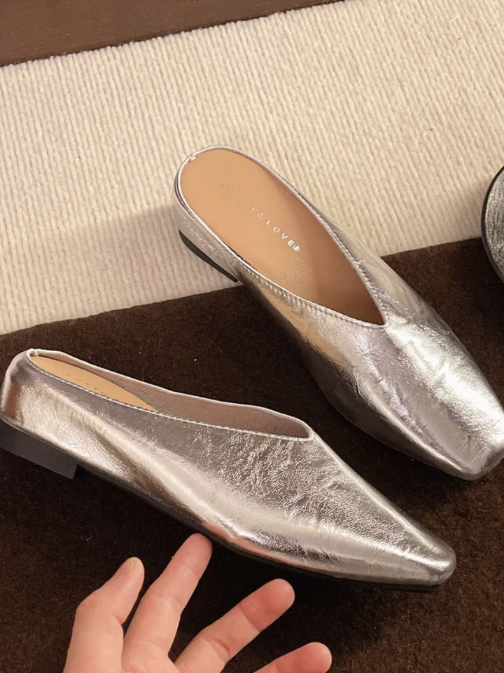 Vale Leather Flats