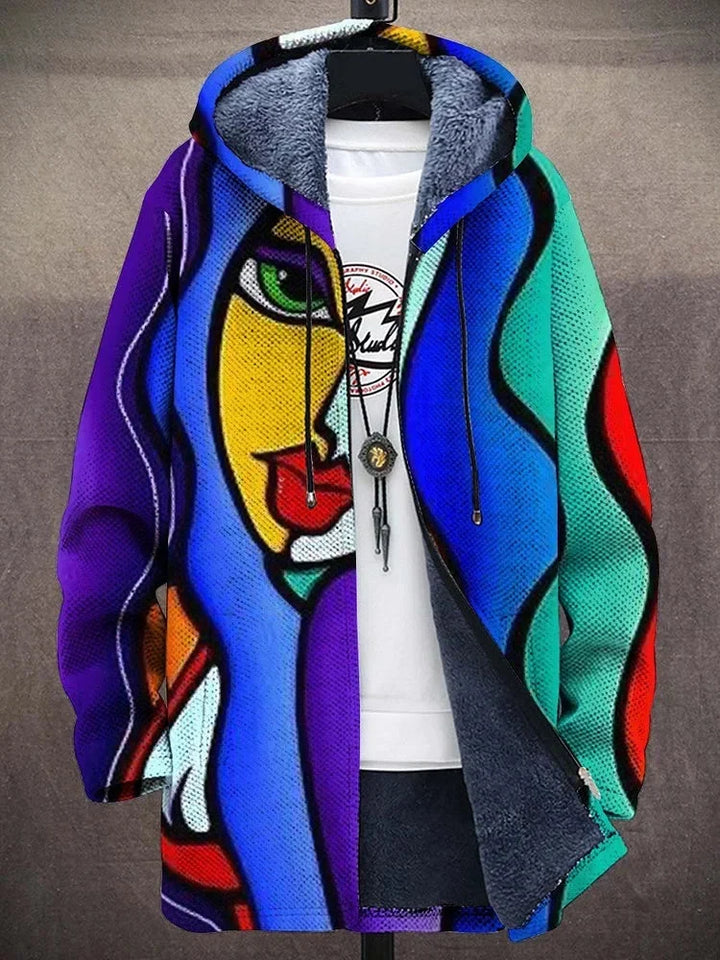 Savannah | Art-Inspired Hooded Cardigan