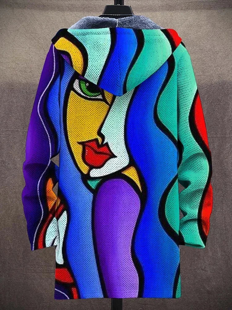 Savannah | Art-Inspired Hooded Cardigan