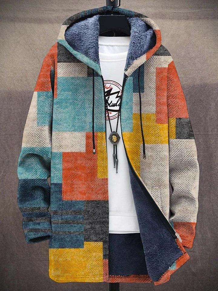 Skylar | Art-Inspired Hooded Cardigan