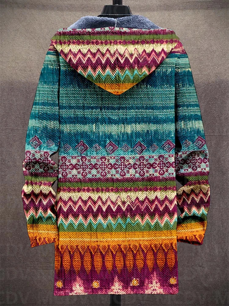 Kennedy | Art-Inspired Hooded Cardigan