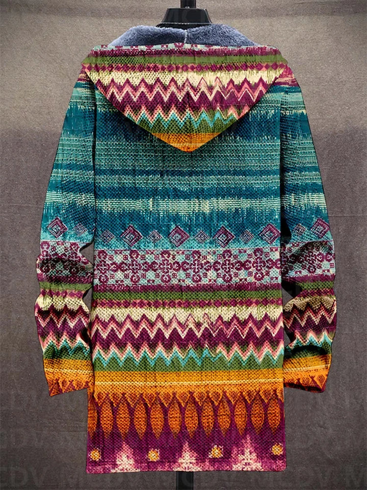 Kennedy | Art-Inspired Hooded Cardigan