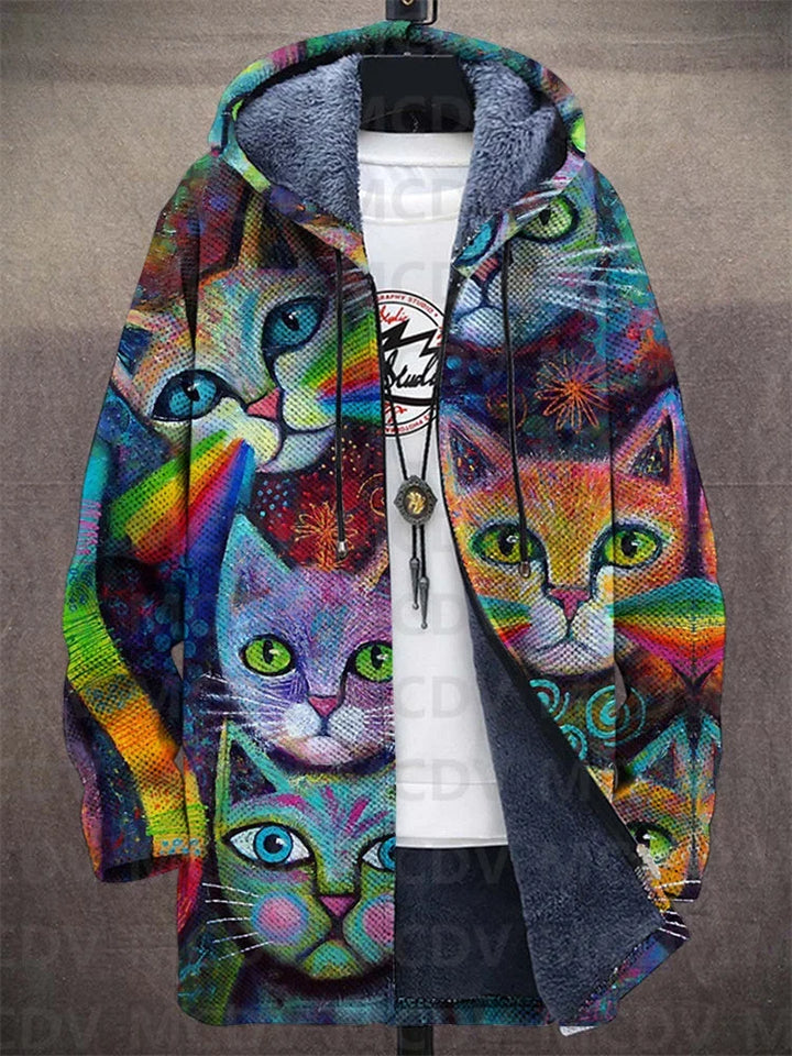 Madison | Art-Inspired Hooded Cardigan