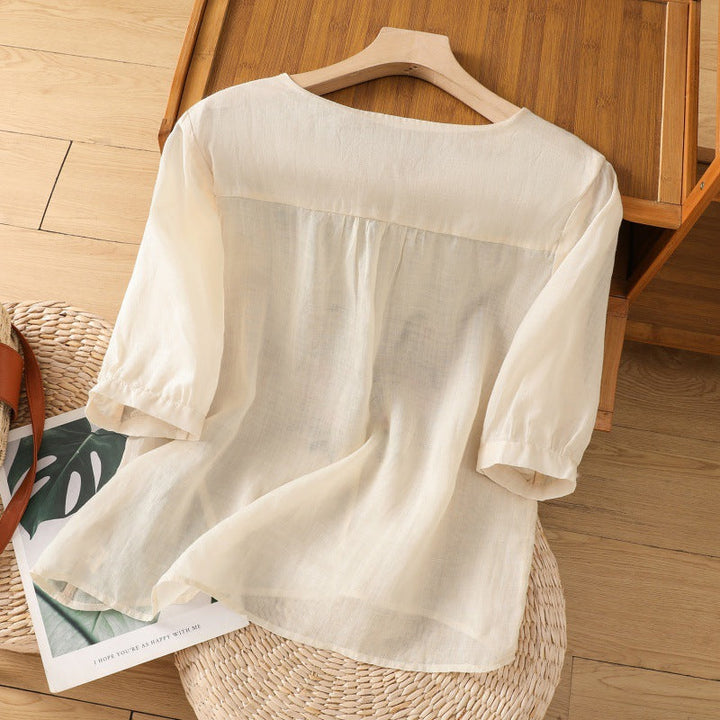 Tamsina™ | Floral Relaxed Blouse