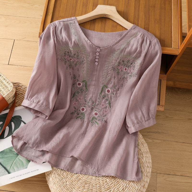 Tamsina™ | Floral Relaxed Blouse
