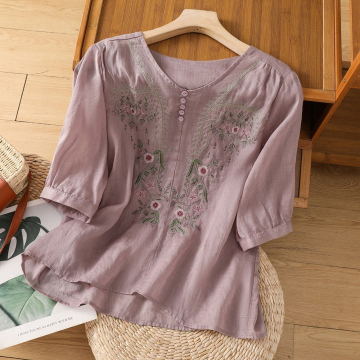 Tamsina™ | Floral Relaxed Blouse