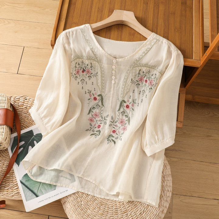 Tamsina™ | Floral Relaxed Blouse