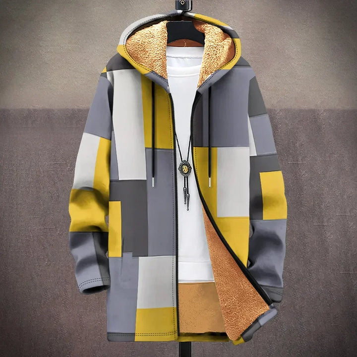 Abigail | Art-Inspired Hooded Cardigan