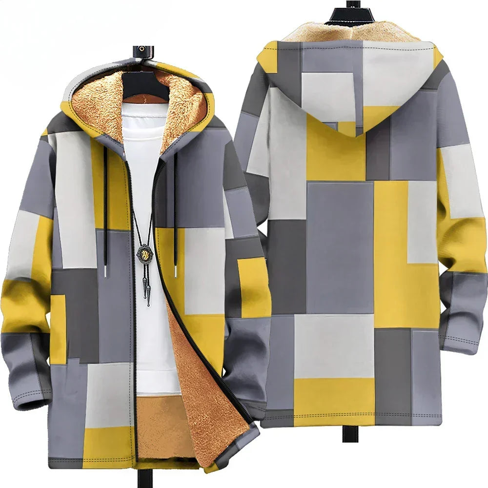 Abigail | Art-Inspired Hooded Cardigan
