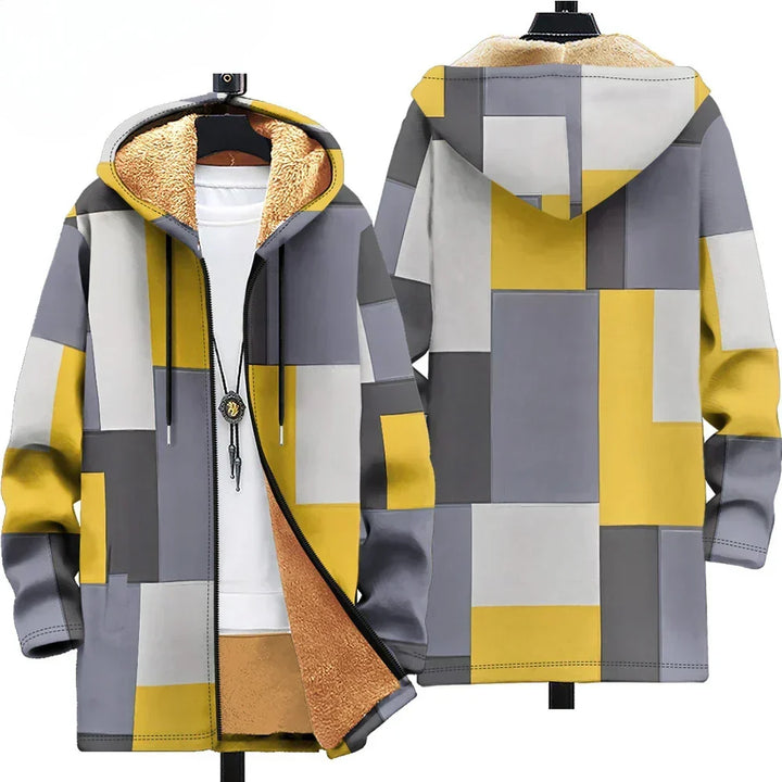 Abigail | Art-Inspired Hooded Cardigan