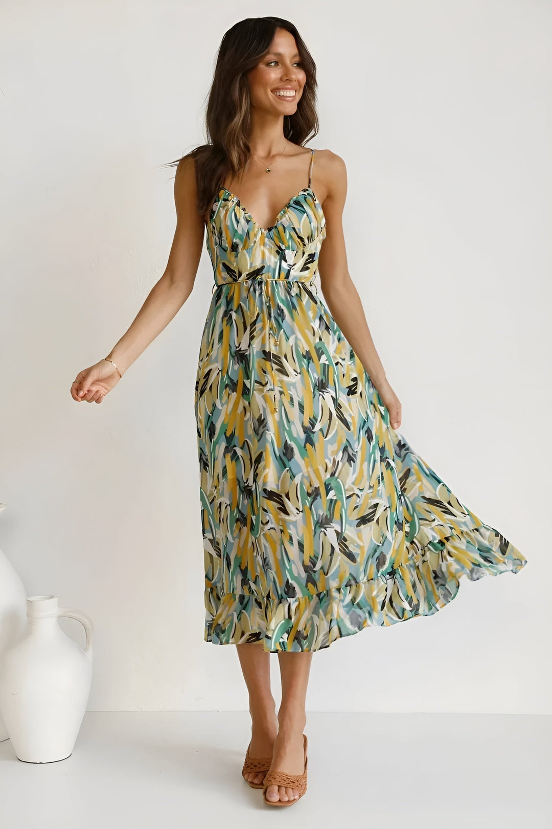 Linea™ | Spring Patterned Dress
