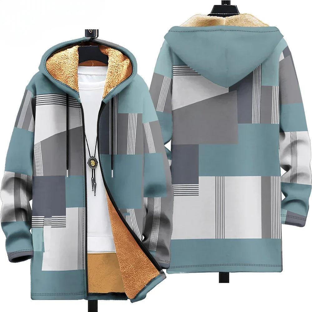 Evelyn | Art-Inspired Hooded Cardigan