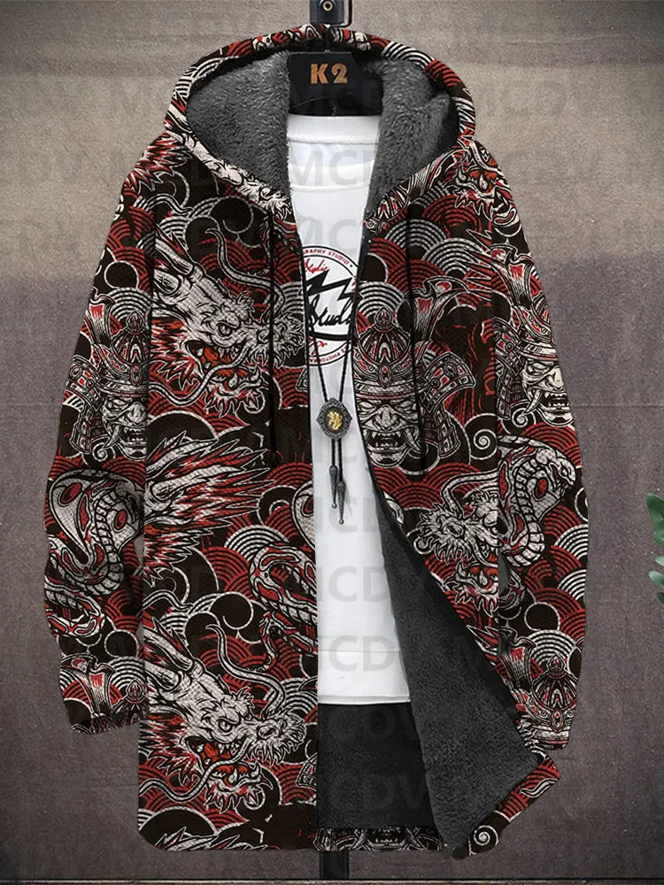 Harper | Art-Inspired Hooded Cardigan