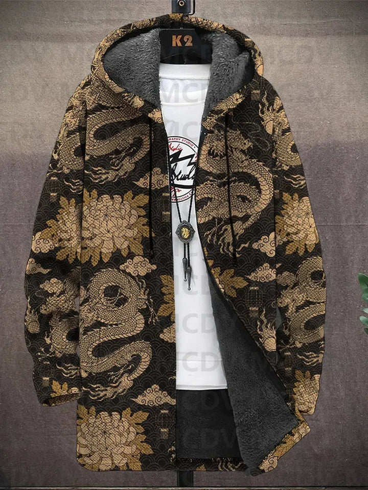 Harper | Art-Inspired Hooded Cardigan