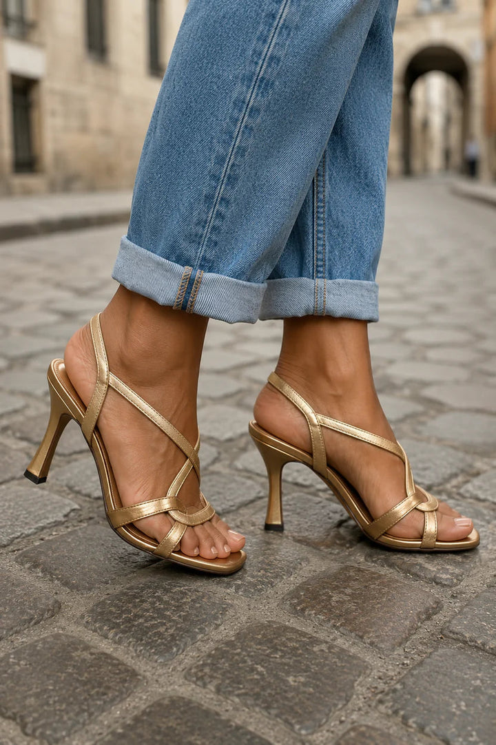 Ashley™ | Women's Cross-Strap Heeled Sandals