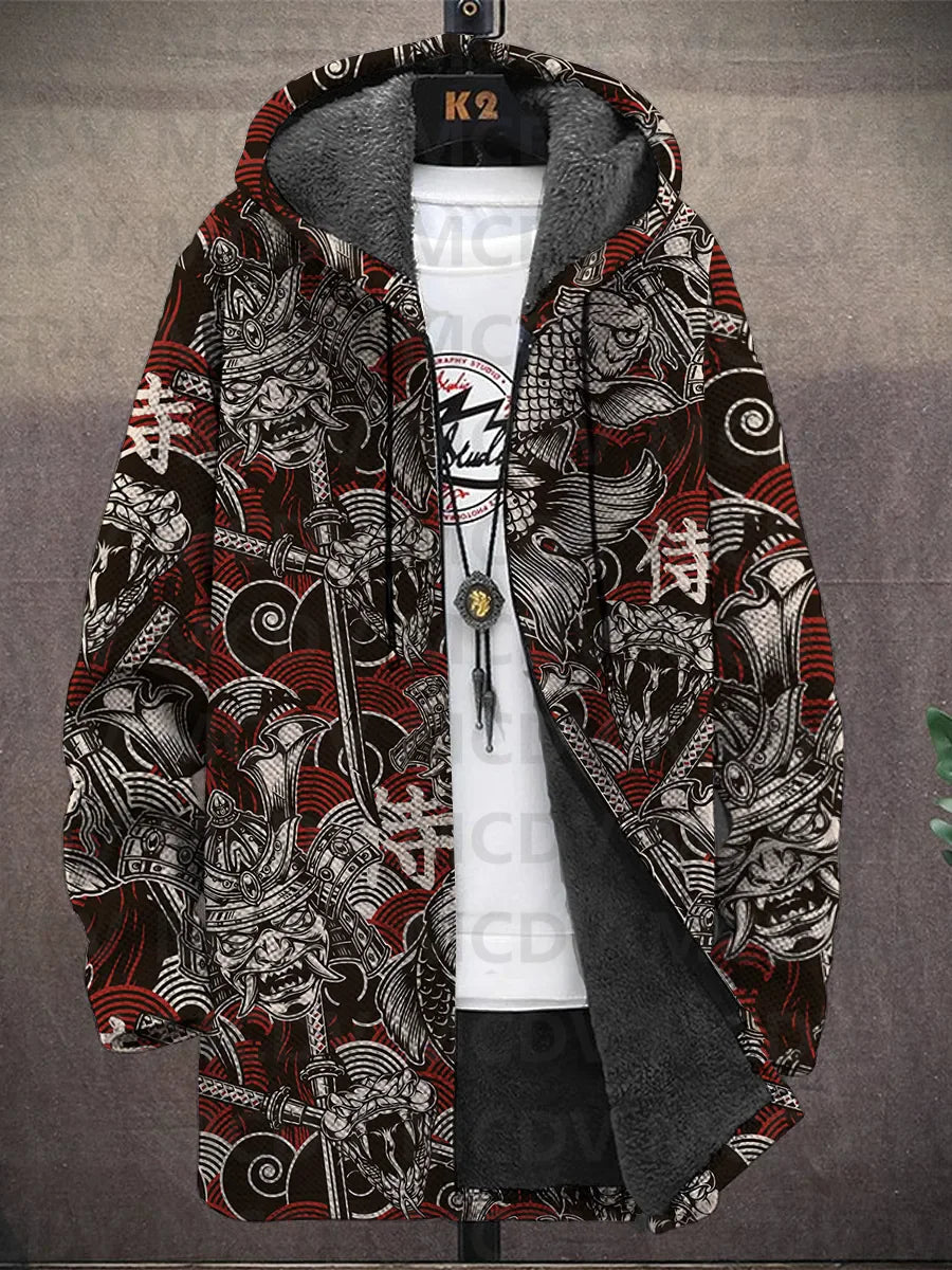 Harper | Art-Inspired Hooded Cardigan