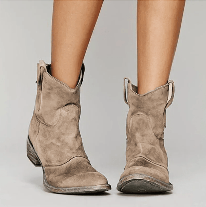 Charlotte - Suede-Orthopedic-Boots