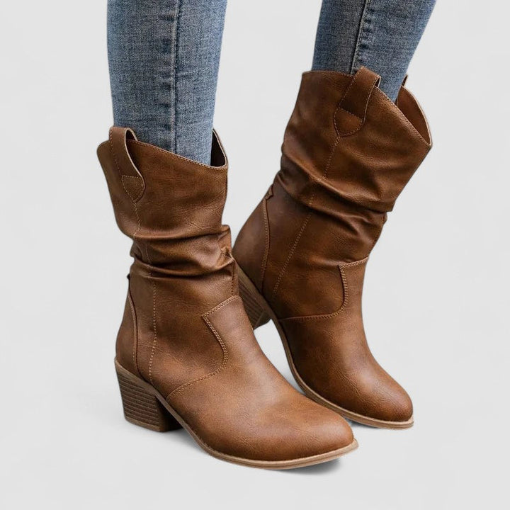 Vivian™ - Orthopedic Leather Boots
