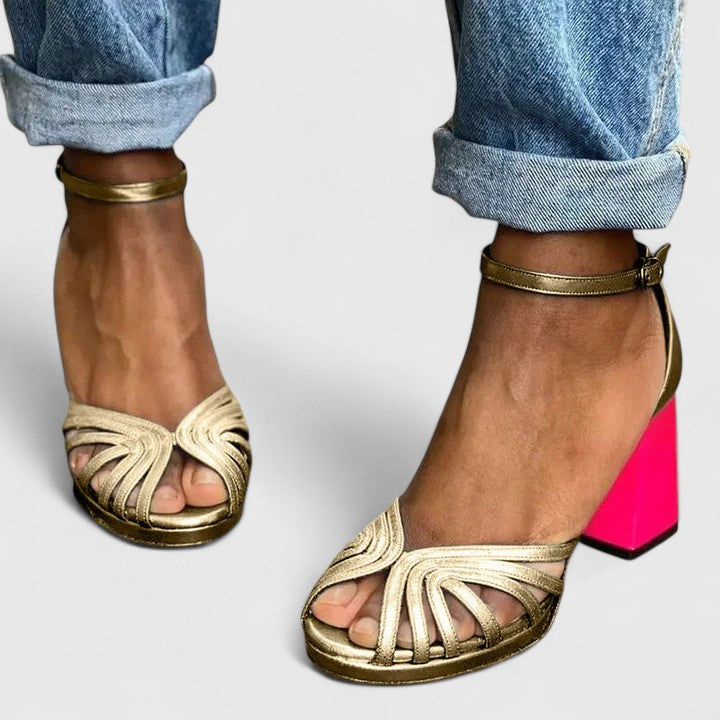 Noelyrah | Refined Heels Gold