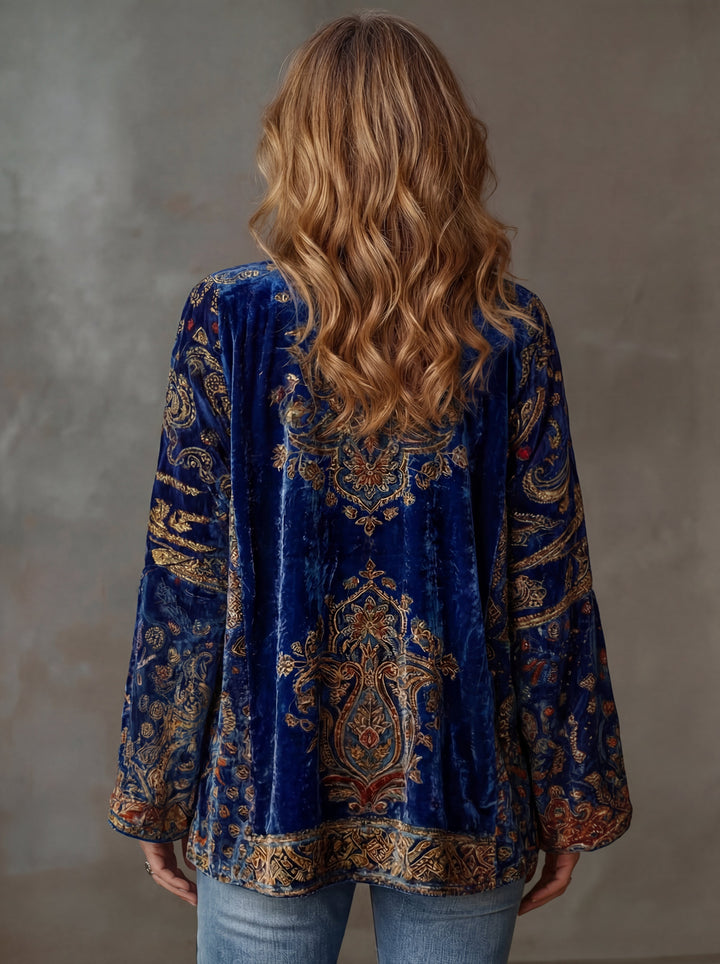 Darcy™ | Boho Embroidered Kimono Cardigan