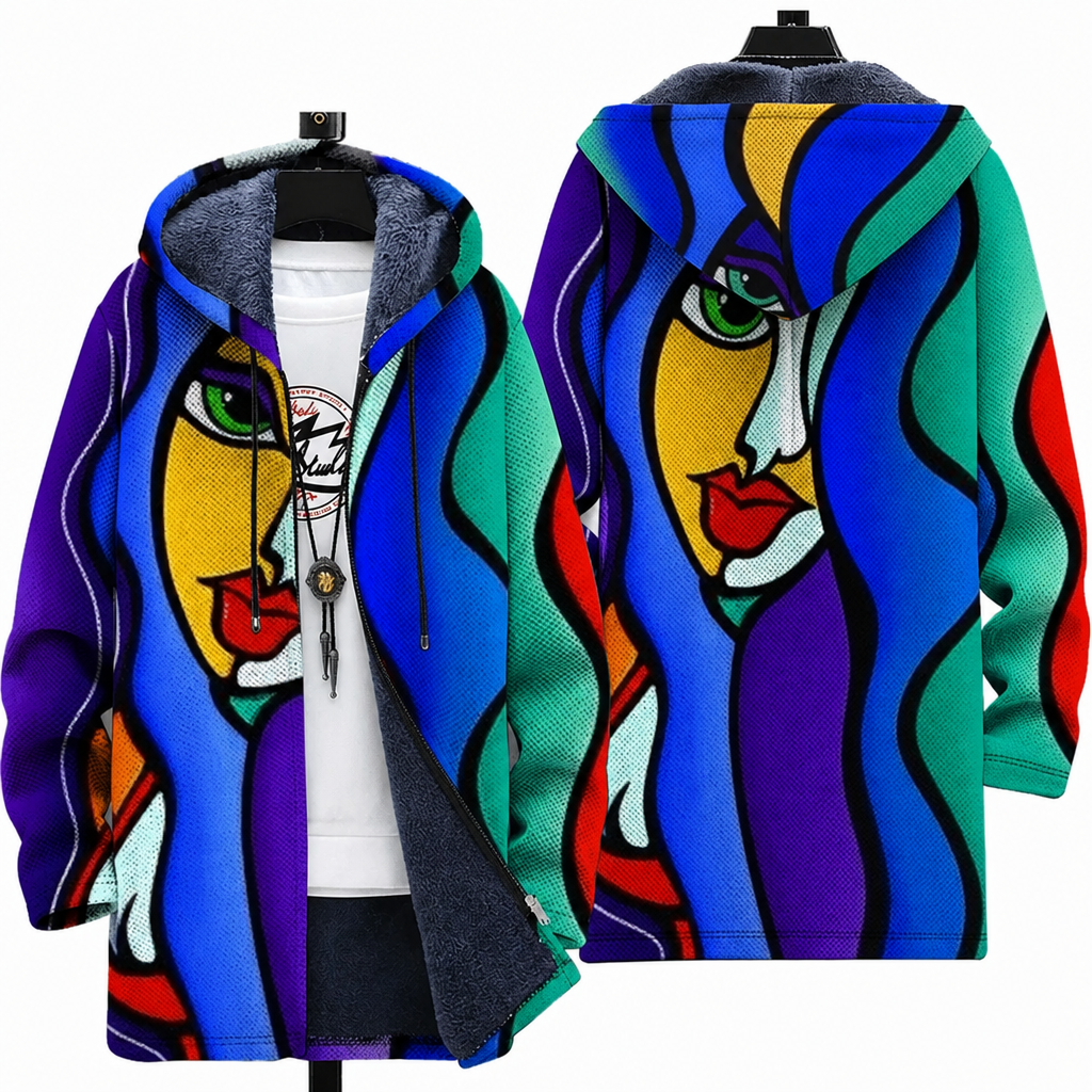 Savannah | Art-Inspired Hooded Cardigan