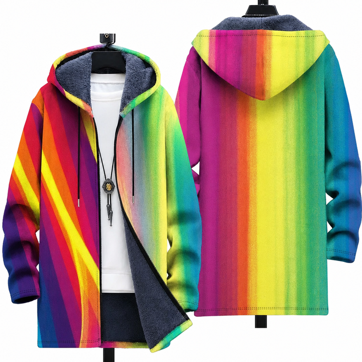 Peyton | Art-Inspired Hooded Cardigan