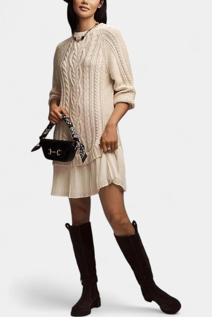 Twisted Detail Daina Sweater Dress