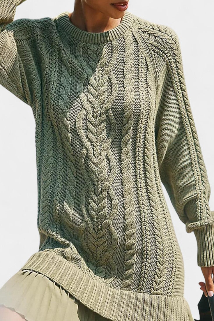 Twisted Detail Daina Sweater Dress