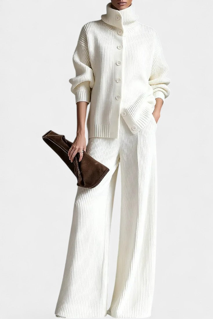 Wilhelmine Cozy Cardigan and Trousers Ensemble
