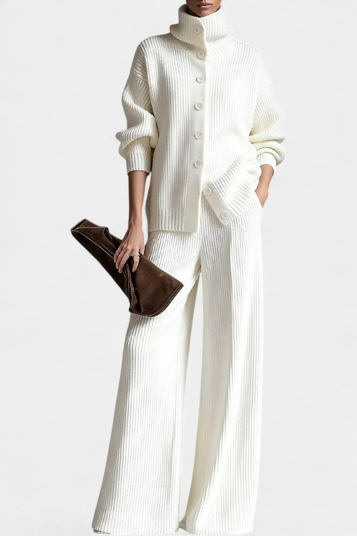 Wilhelmine Cozy Cardigan and Trousers Ensemble