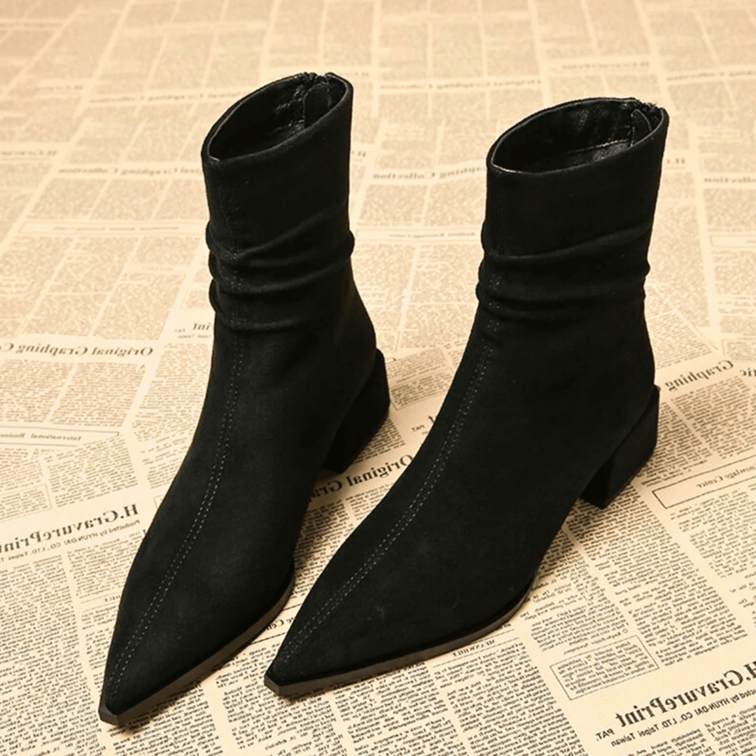 Messali™ - Pointed Toe Ankle Block Heel