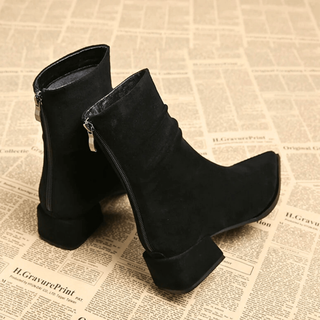 Messali™ - Pointed Toe Ankle Block Heel