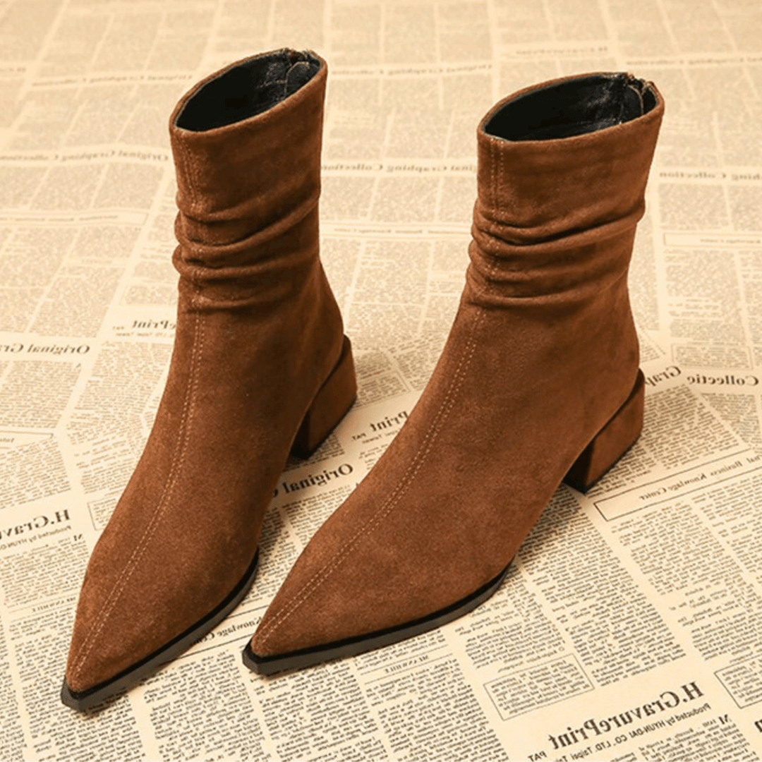 Messali™ - Pointed Toe Ankle Block Heel
