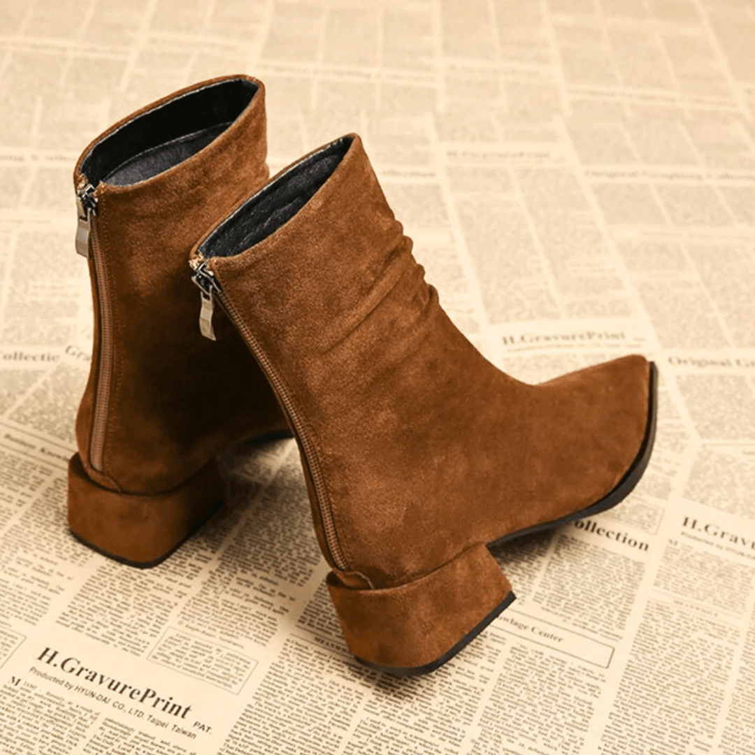 Messali™ - Pointed Toe Ankle Block Heel