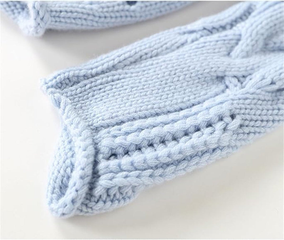 Amelia | Women's Cable Knit Sweater Turtleneck Loose-Fit Pullover